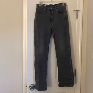 Gap grey loose high rise jeans
